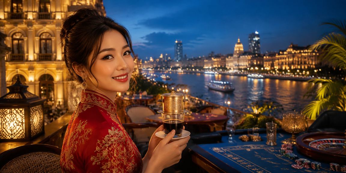 Giải trí casino tại Sài Gòn kết hợp phong cách cà phê Việt Nam