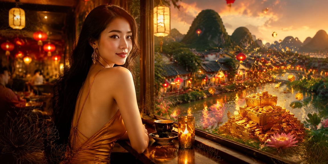 Không gian cá cược và giải trí casino phong cách Việt Nam với ánh đèn hiện đại